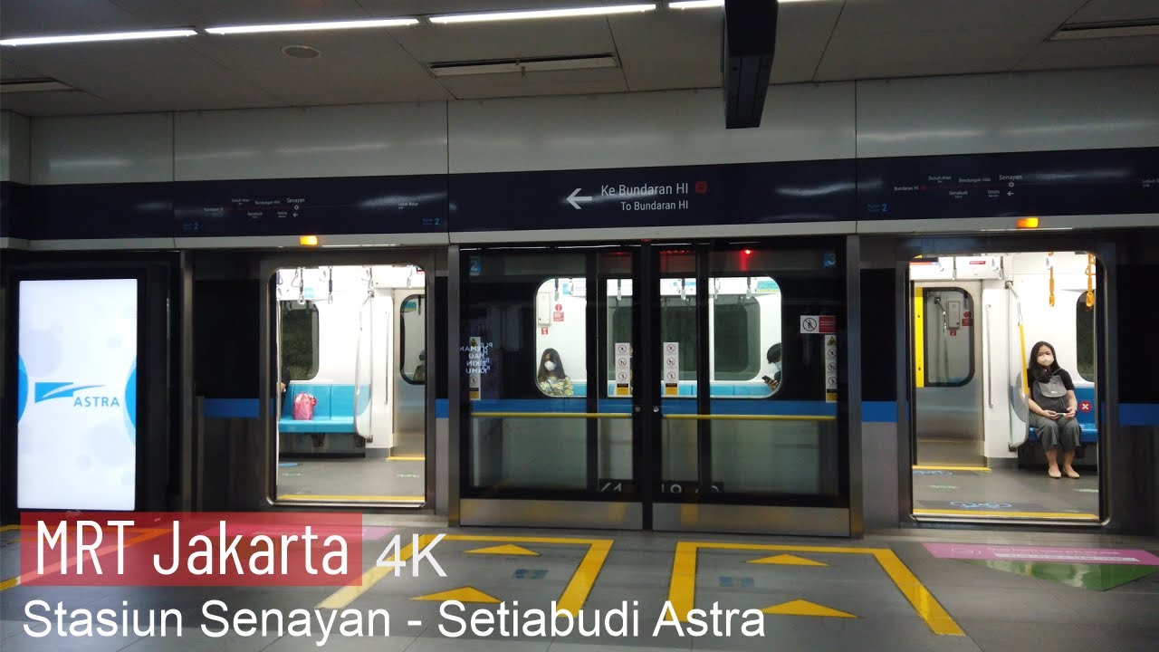 Walking Around from MRT Senayan to Setiabudi Astra Station