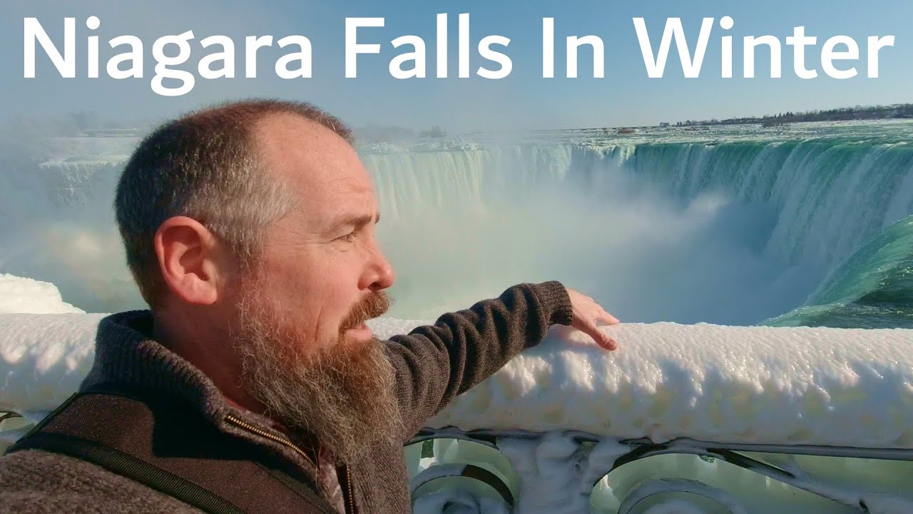 Ice-covered Niagara Falls In The Winter Is Absolutely Beautiful!!
