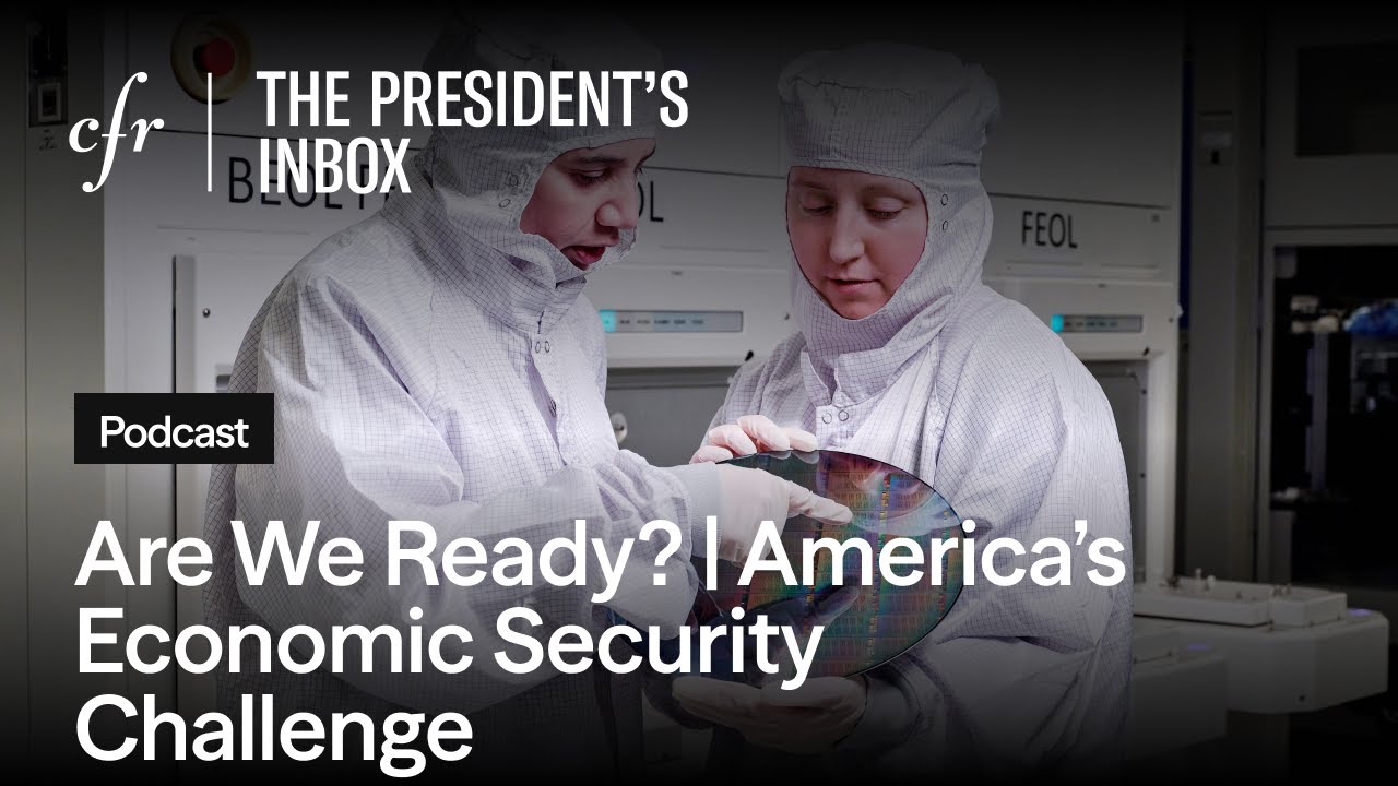 Are We Ready? | The Economic Security Challenge, With Jonathan Hillman