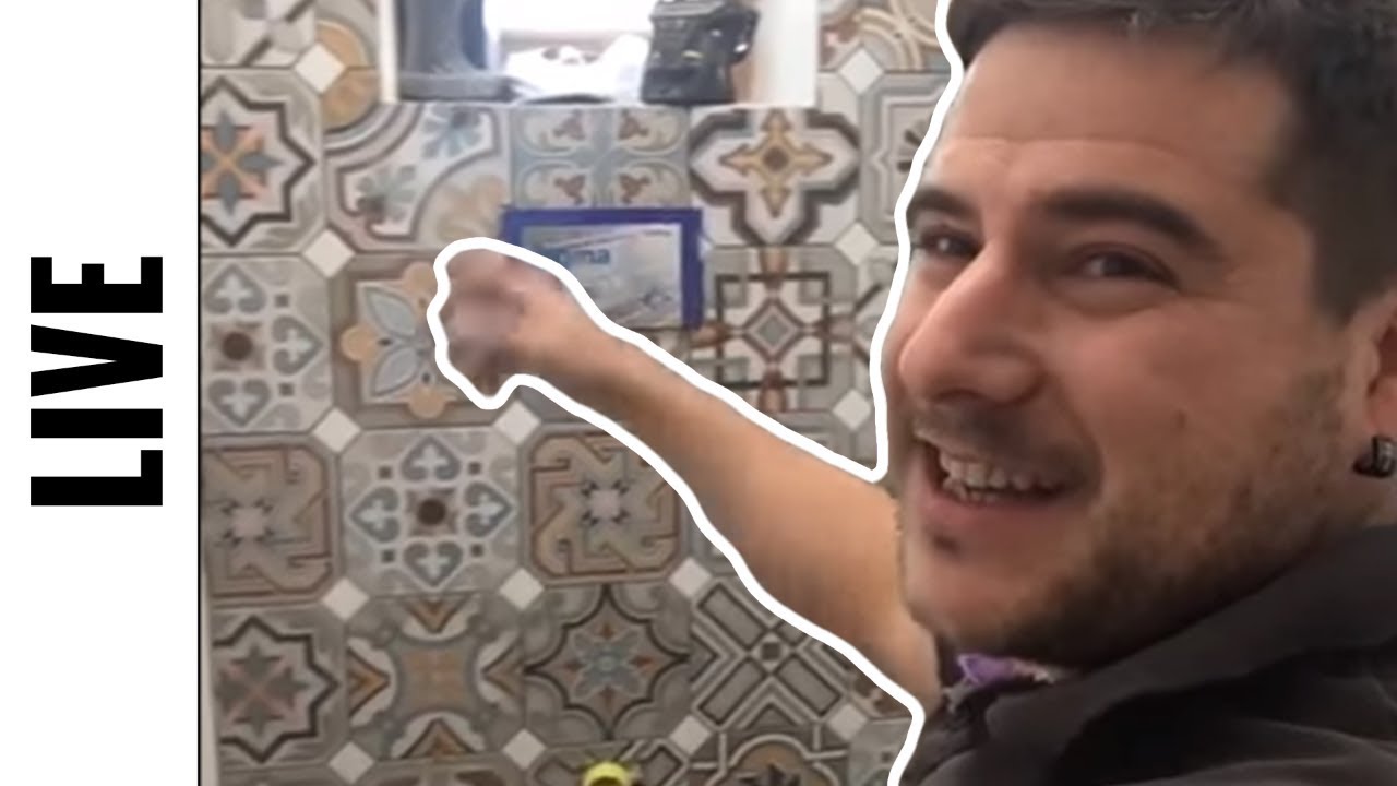 LIVE DU 3 DECEMBRE - JE POSE DU CARRELAGE AVEC VOUS - LJVS