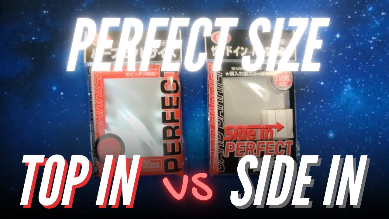 KMC Perfect vs Side-In sleeves Review