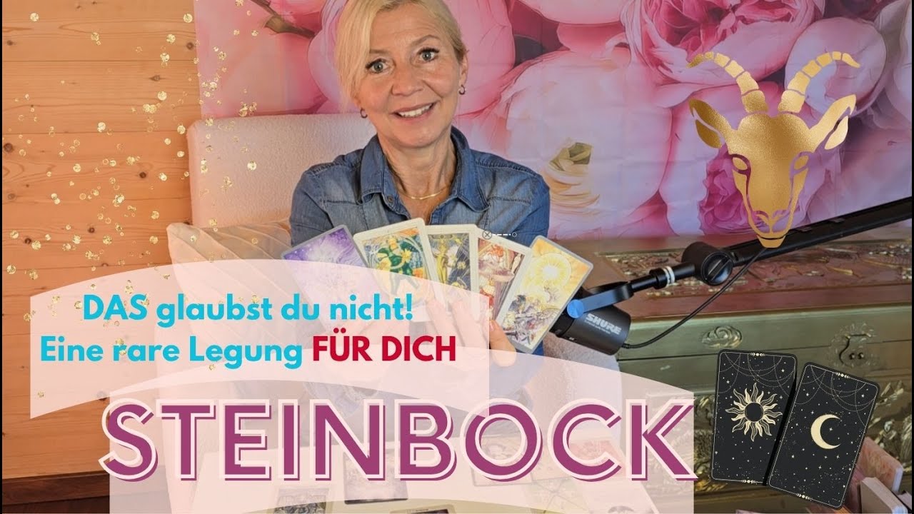 STEINBOCK WOW!  Eine rare Legung  für DICH😇💖✨💫