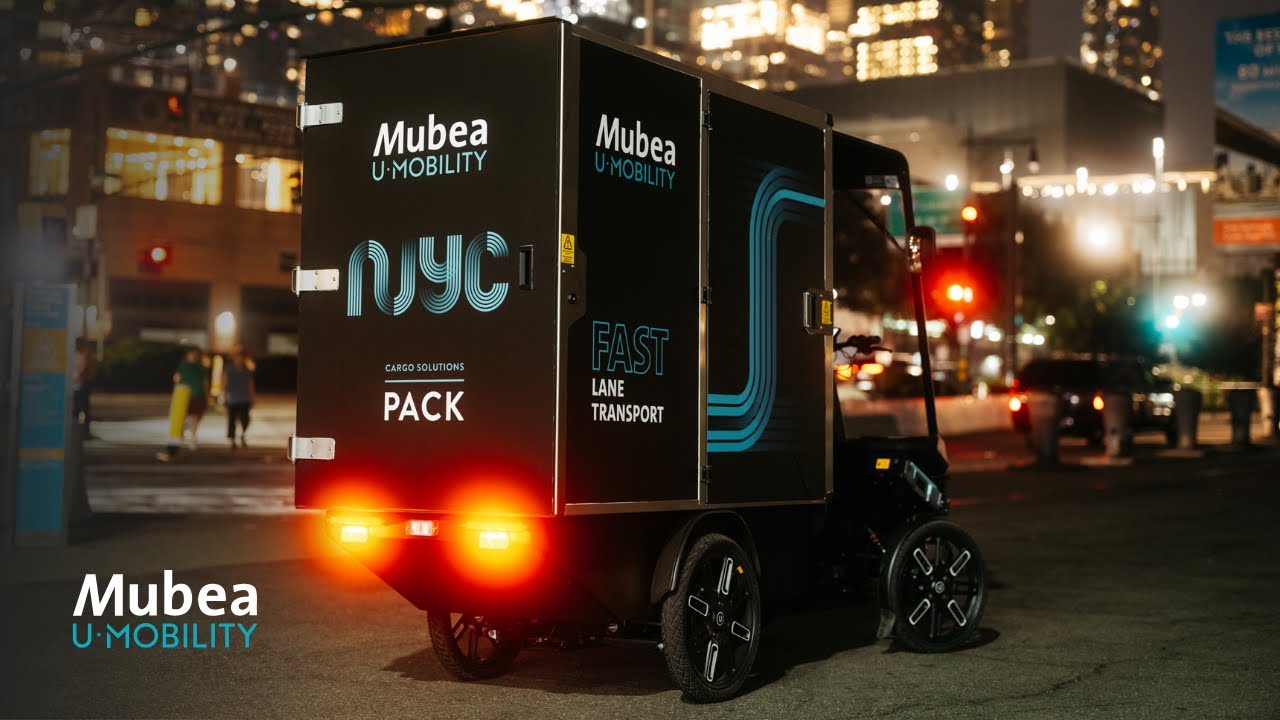 Mubea U-Mobility eCargo Bikes - reinvented for Business in NYC