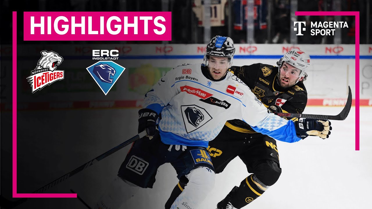 Nürnberg Ice Tigers - ERC Ingolstadt | PENNY DEL Playoffs | MAGENTA SPORT