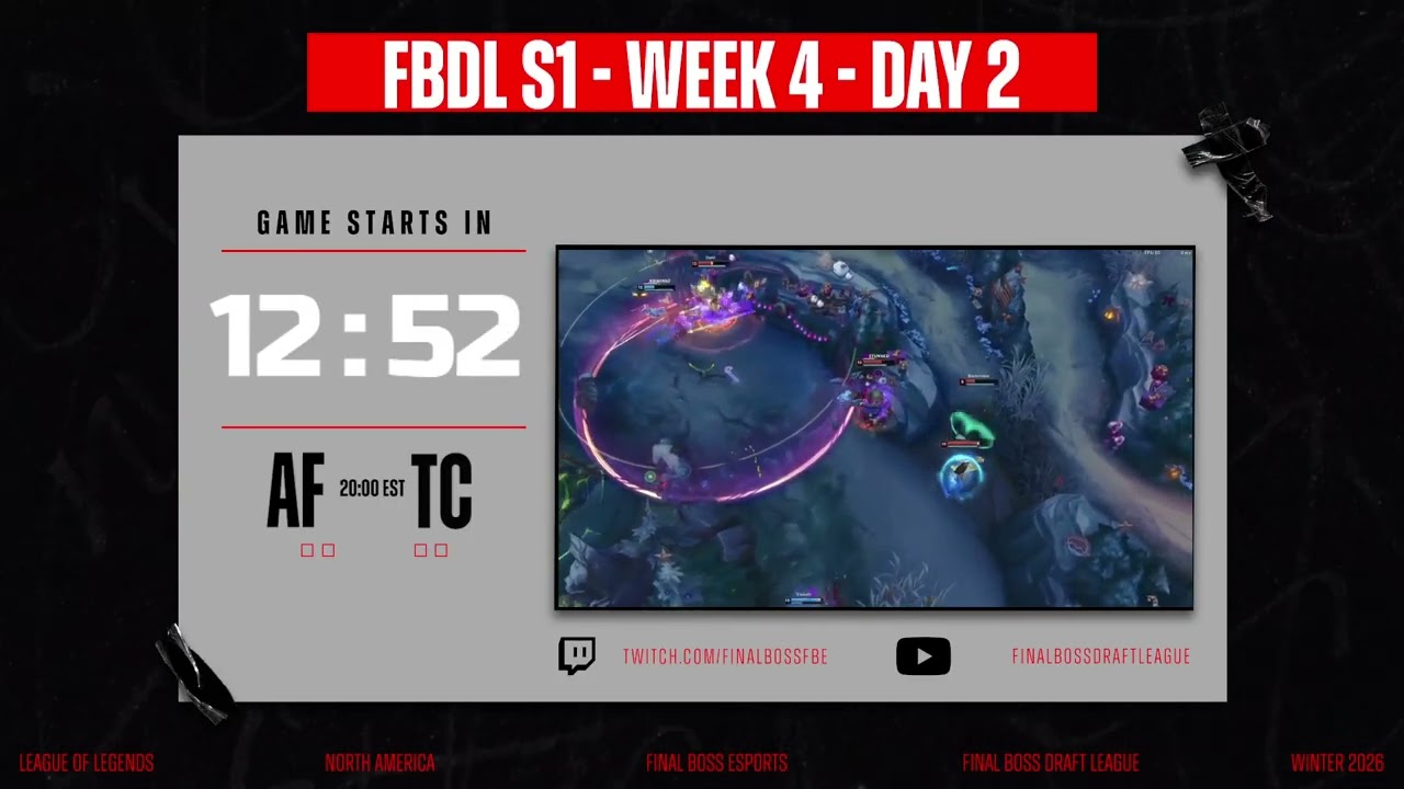 FBDL Season 1 - Week 4 | Day 2 - The CaseOhs vs Animal Farm