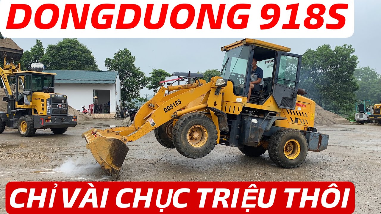 bỏ ra vài chục triệu để sở hữu mẫu máy xúc lật trung quốc