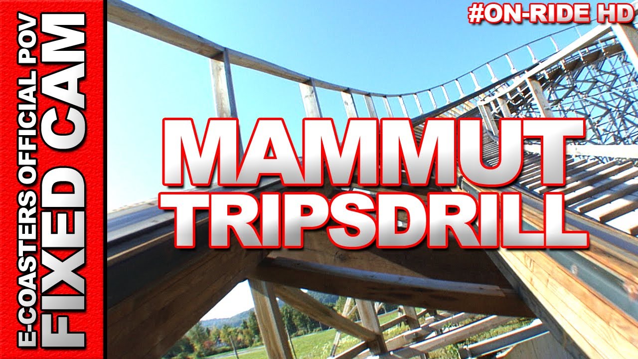 Mammut - Tripsdrill Erlebnispark | On-Ride (ECam HD)