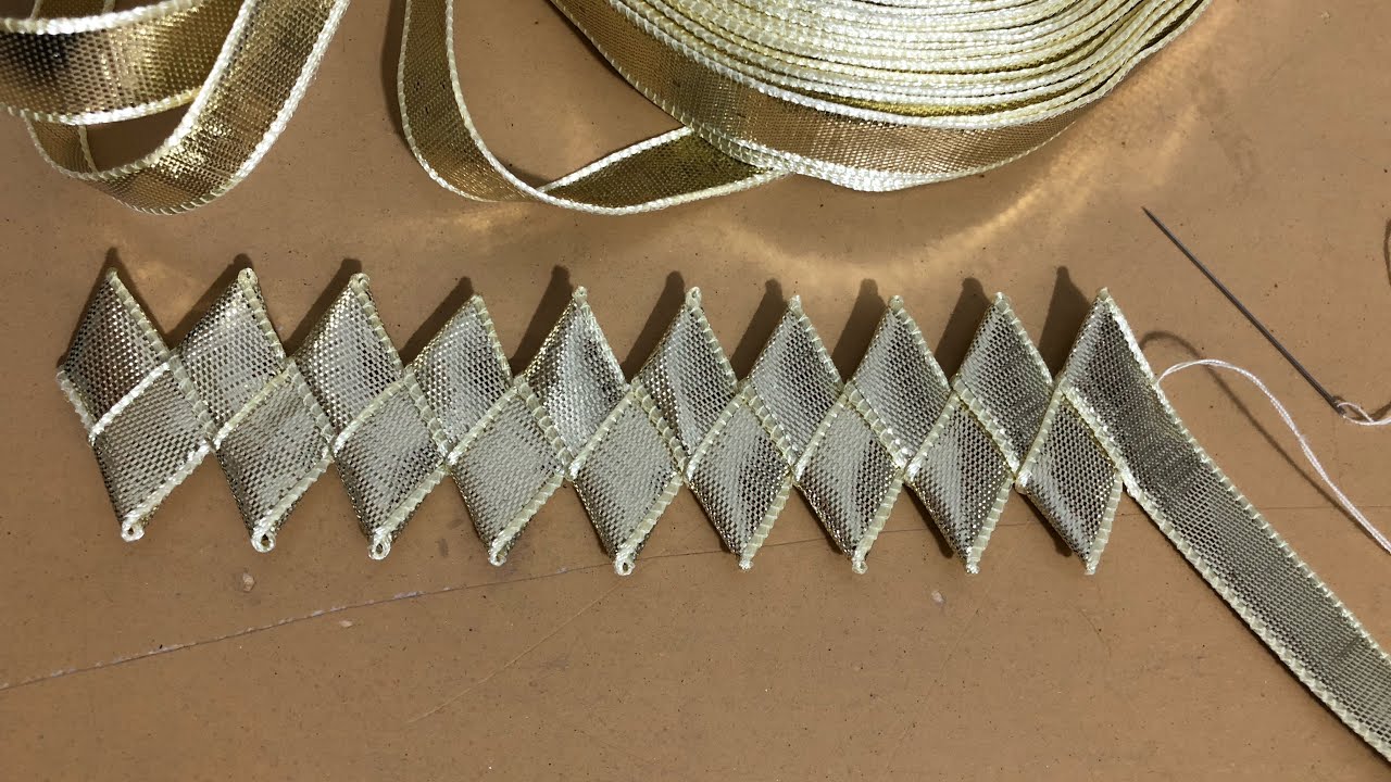 Gota Pati Lace No. 1 I Gota Pati se Lace Banayen I Gota Kingri Lace Method 1