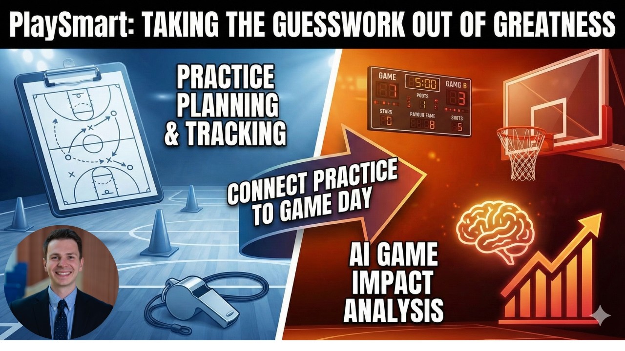Connecting Practice to Game: How PlaySmart Connects Practice Time to Game Day Success 🏀