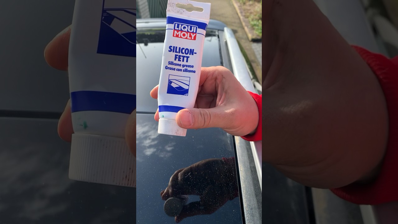 #Werbung #Panoramadach service #Schiebedach #silikonfett #shorts #reels #video #diy #tips #liquimoly