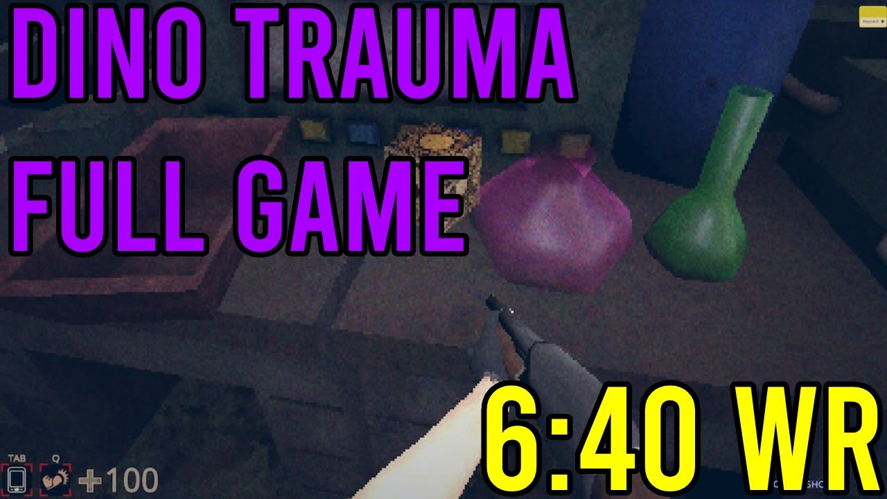 Dino Trauma - Full Game Speedrun World Record in 6:40 (Any%)