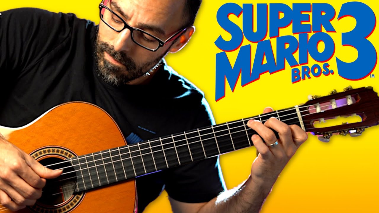 MARIO 3 on CLASSICAL GUITAR