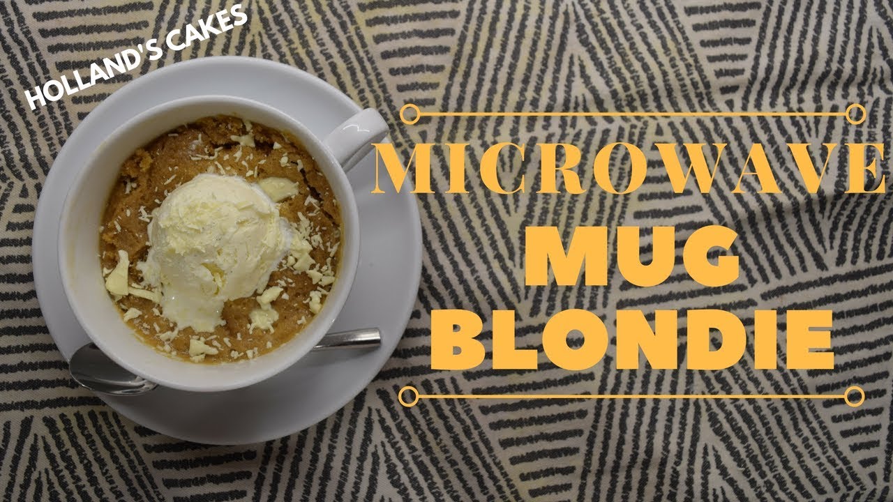Blondie in a mug | Holland's Cakes