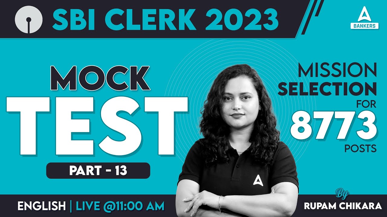SBI Clerk English Mock Test #13 | SBI Clerk English Mock Analysis 2023
