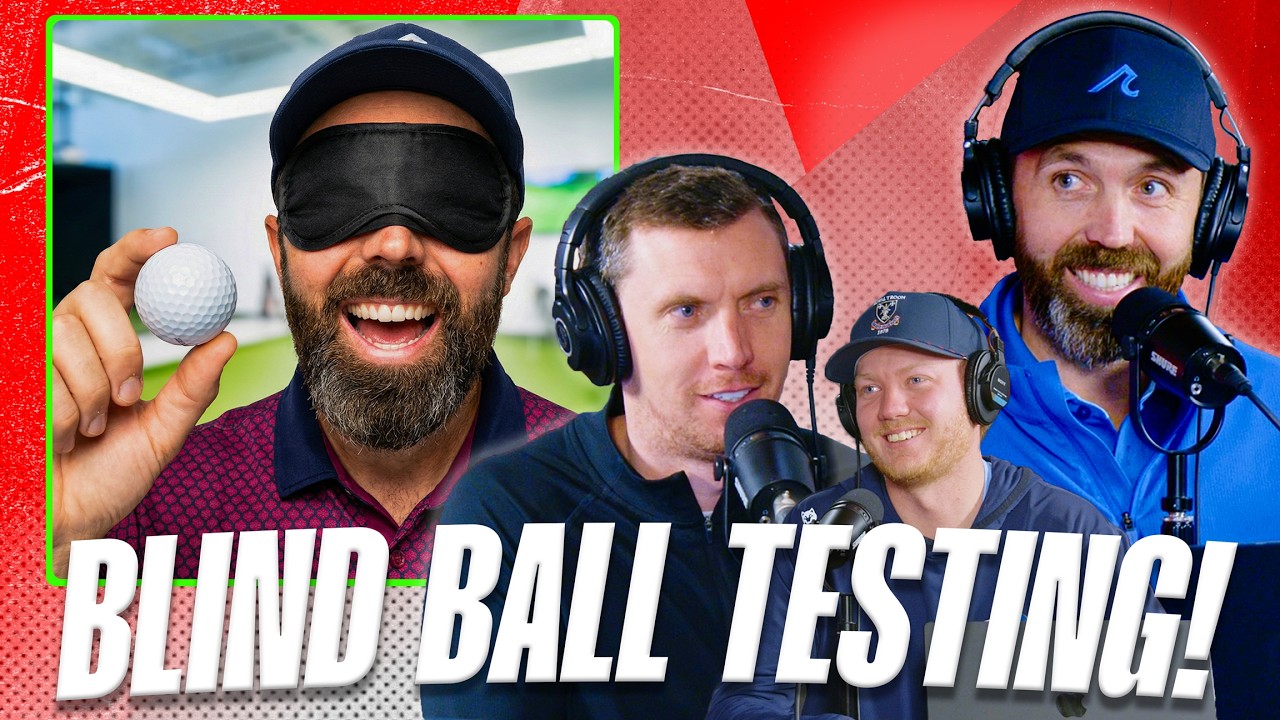 We blind test golf balls *EMBARRASSING RESULTS*
