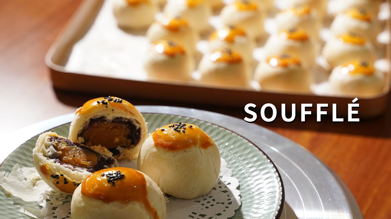 51 Egg yolk pastry is a classic Chinese pastry made with salted egg yolk as the main ingredient.