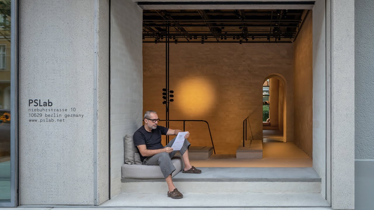 PSLab's monochromatic Berlin showroom is a 