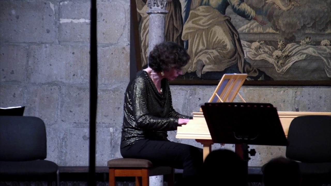 Telemann Fantasia in C major for harpsichord