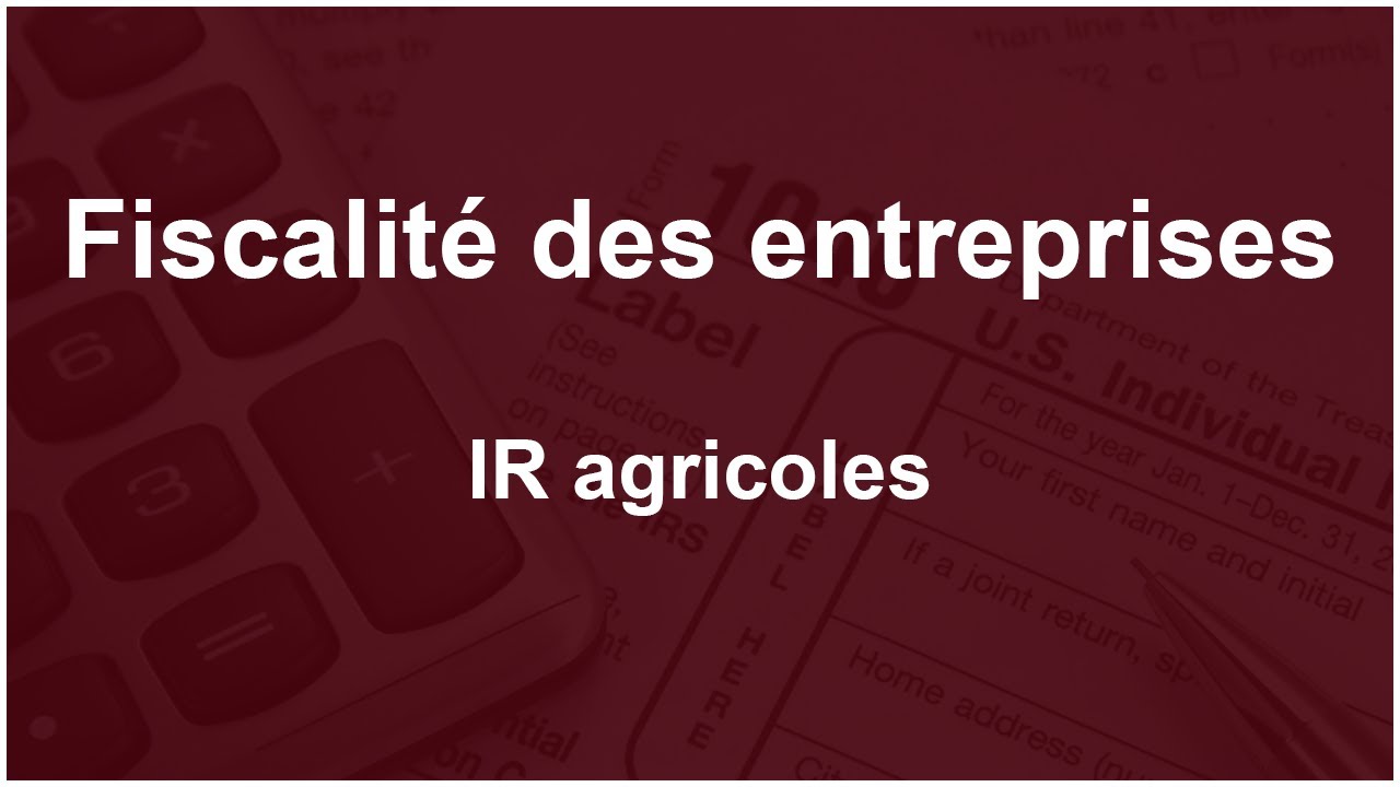 l'IR agricole