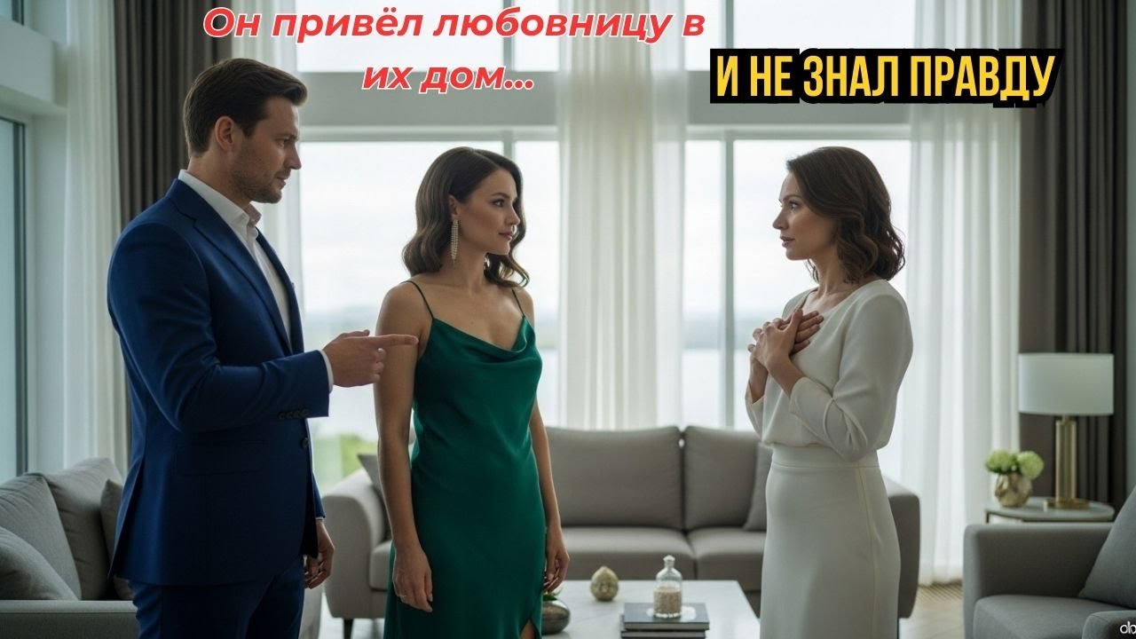 «Ты привёл любовницу в наш дом?» — он не знает: жена купила его на чужое имя…