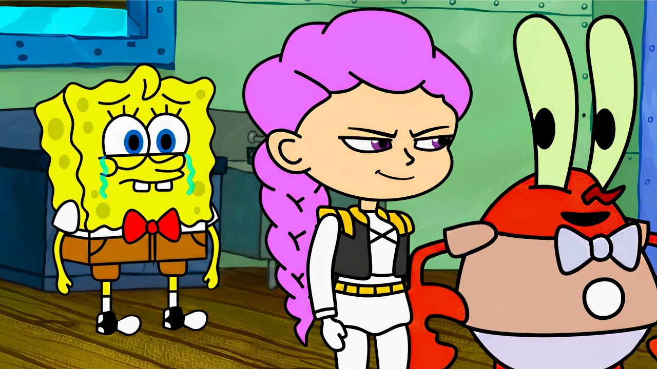 Bob Esponja Dejó Su Trabajo Triste Historia (KPop Demon Hunters Animación)