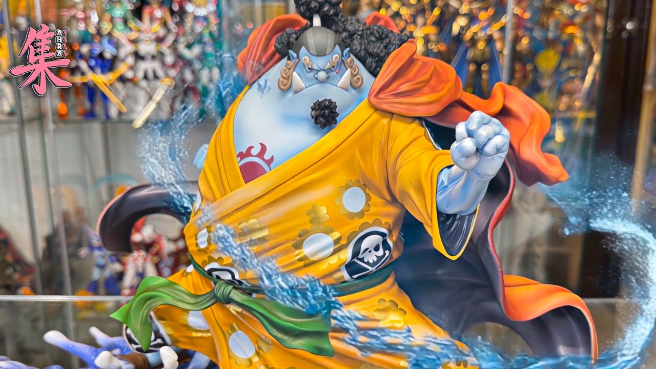 LA STATUA PRENDE VITA! - One Piece Megahouse POP WA Maximum Jinbe Knight Of The Sea Statue Figure