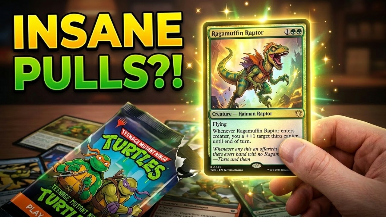 It's TURTLE TIME!!! TMNT PreRelease Pack - Check out what I pull!