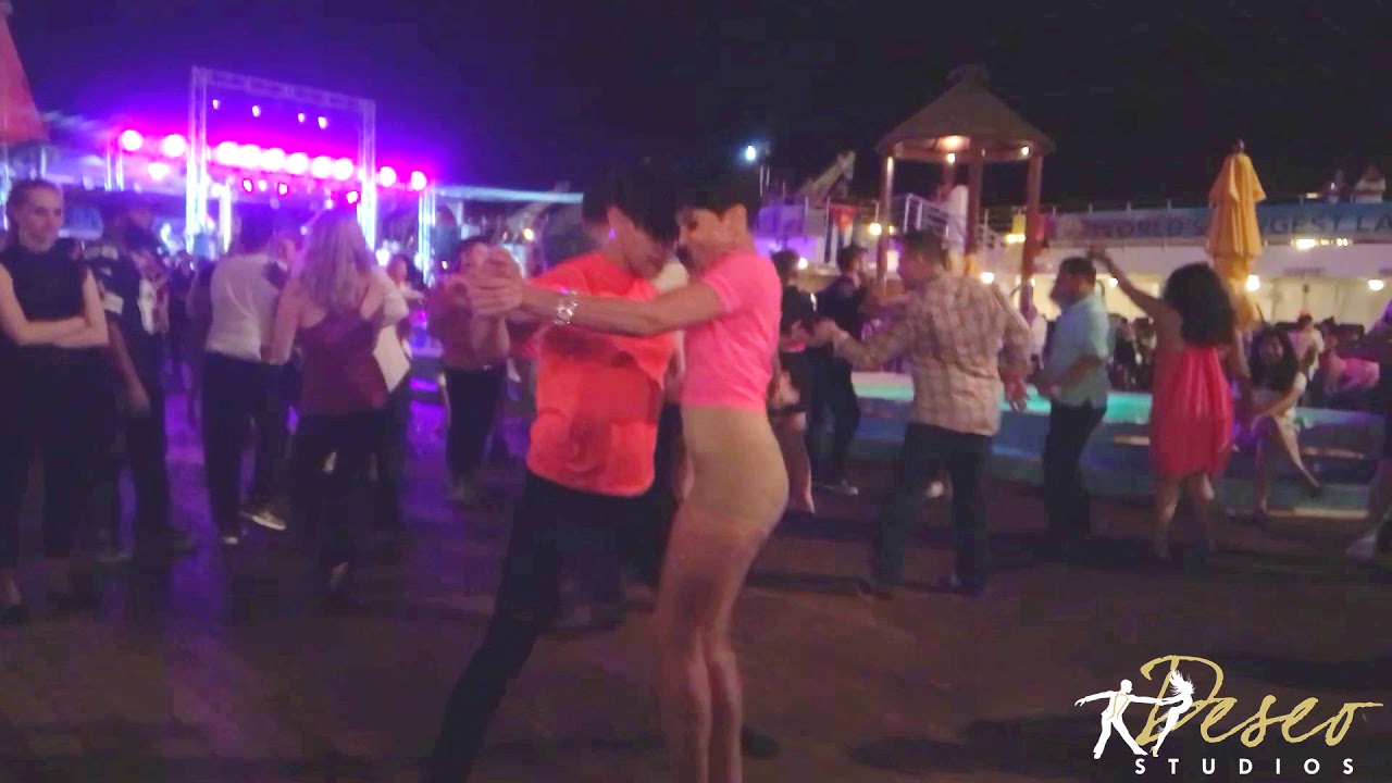 Serena Cuevas & Nery Garcia Salsa Dancing on ADC 2018 - World's Largest Latin Dance Cruise