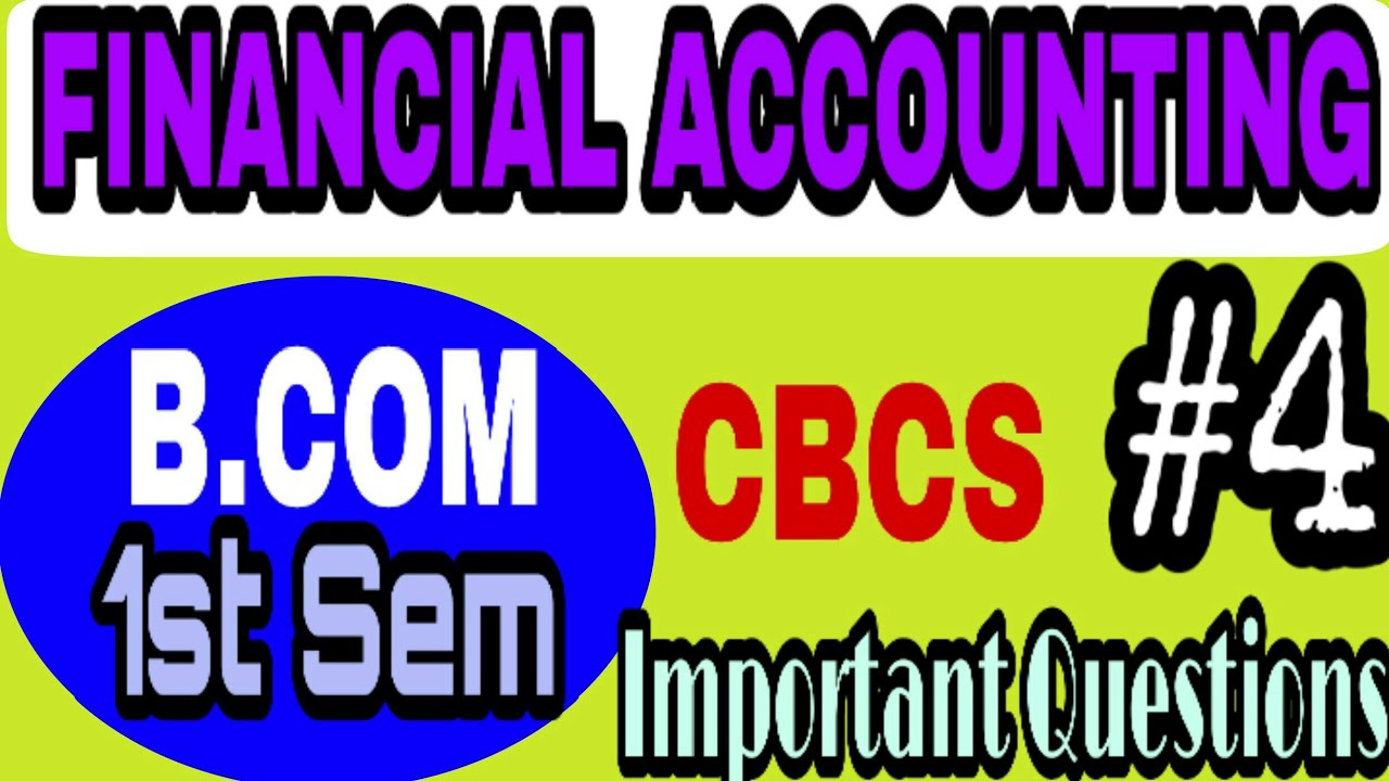 Inland Branch Accounting| Financial Accounting Important Questions| Unit 4| CBCS Pattern