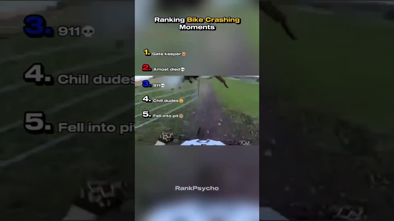 Ranking Bike Crash Moments...