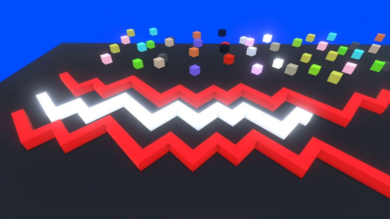 Dancing Line - The Dancing Floor V1 (with Secret Ending) FANMADE by JahSin
