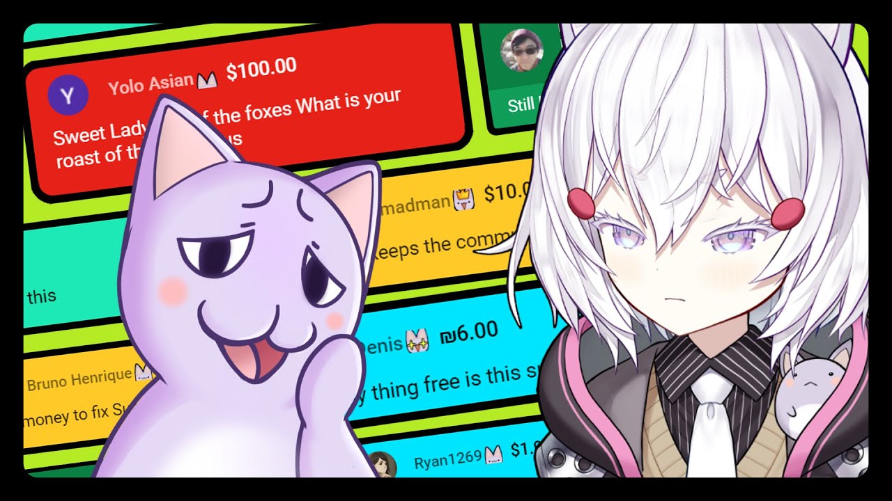 Tenma's viewers keep breaking her chat with super chats