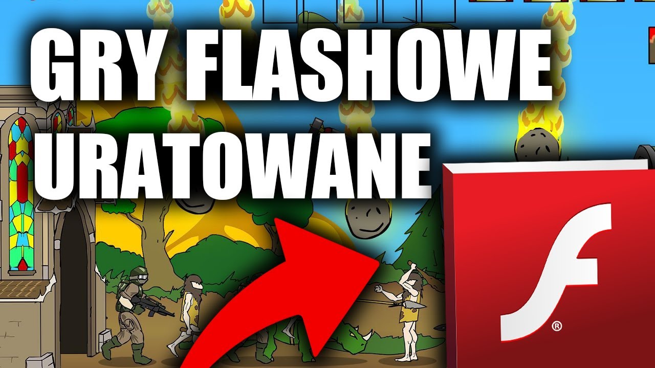 Jak grać w gry flashowe bez wtyczki Adobe Flash Player.