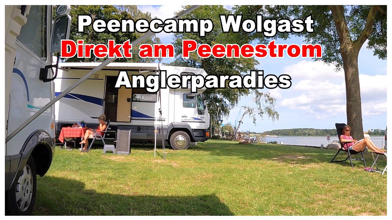 Peenecamp Wolgast Anglerparadies direkt am Peenestrom