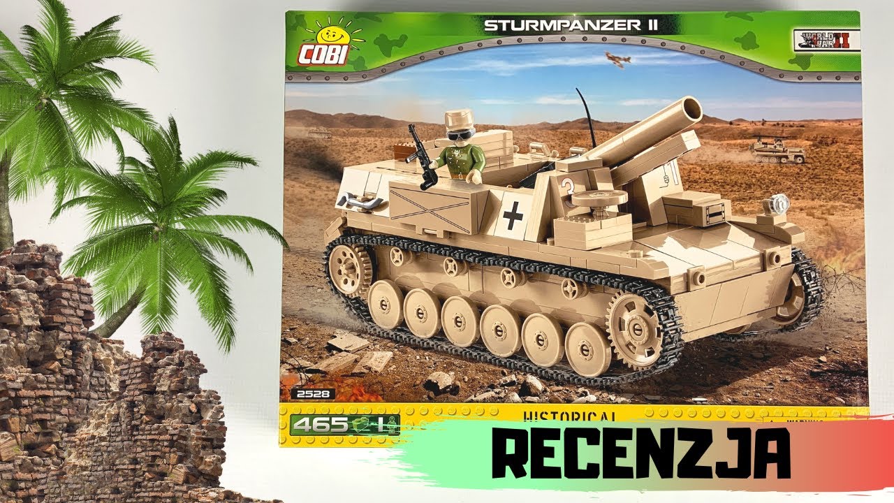 COBI 2528 - STURMPANZER II - RECENZJA
