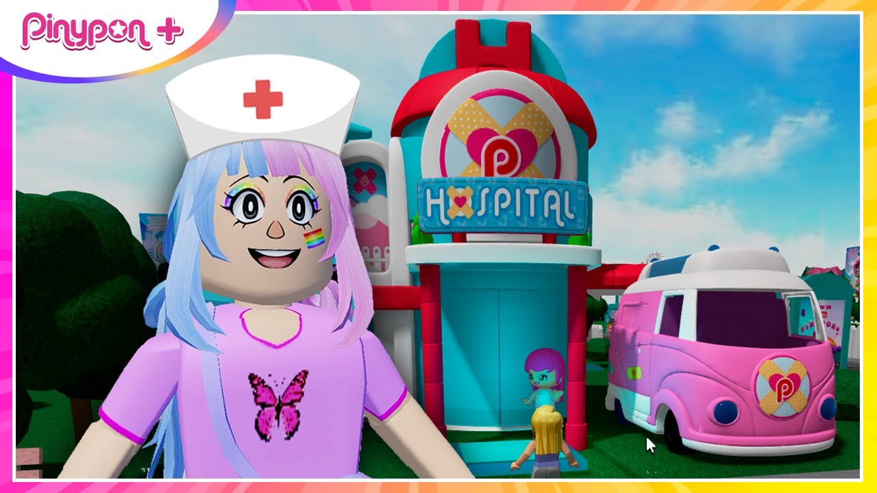 ¡Mi primer Trabajo en el Hospital de Pinypon en ROBLOX 🌈 ¡Pinypon Plus!