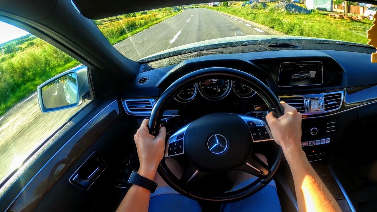 2015 Mercedes E220 Bluetec GTronic | 2.2 CDTI 170 CP 400 Nm | 0-100 | #POV Virtual Test Drive #Ep.23