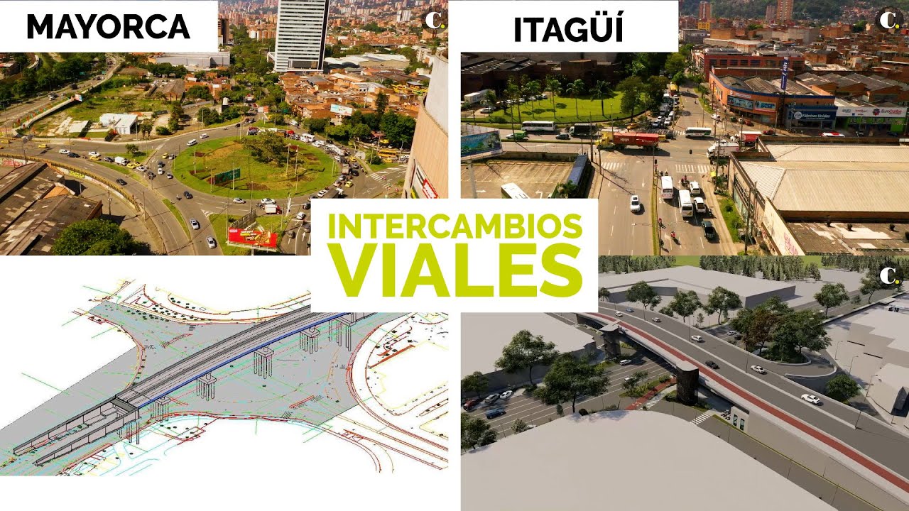 Los intercambios viales que prometen descongestionar el sur del Valle de Aburrá | El Colombiano
