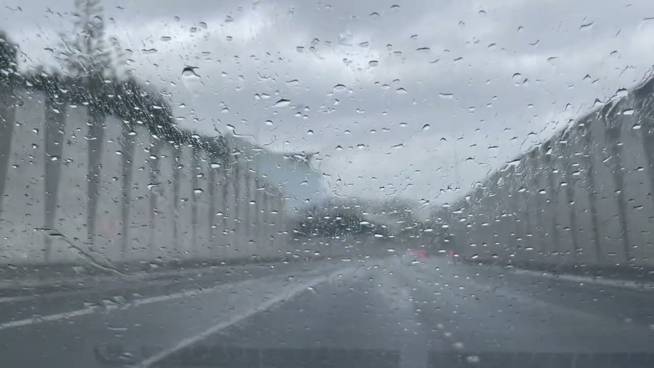 🇳🇿🇳🇿 Auckland CBD to Smales - Rain Motorway drive 🇳🇿🇳🇿