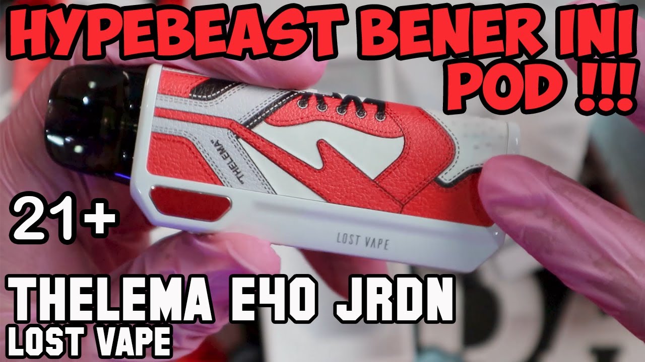 AUTO HYPEBEAST BROH | THELEMA ELITE 40 JRDN by LOSTVAPE & VAPEBAY