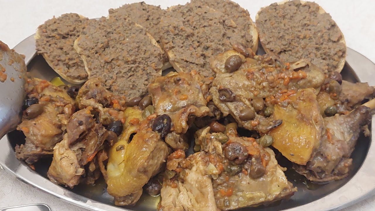 faraona alla ghiotta o leccarda....con crostini