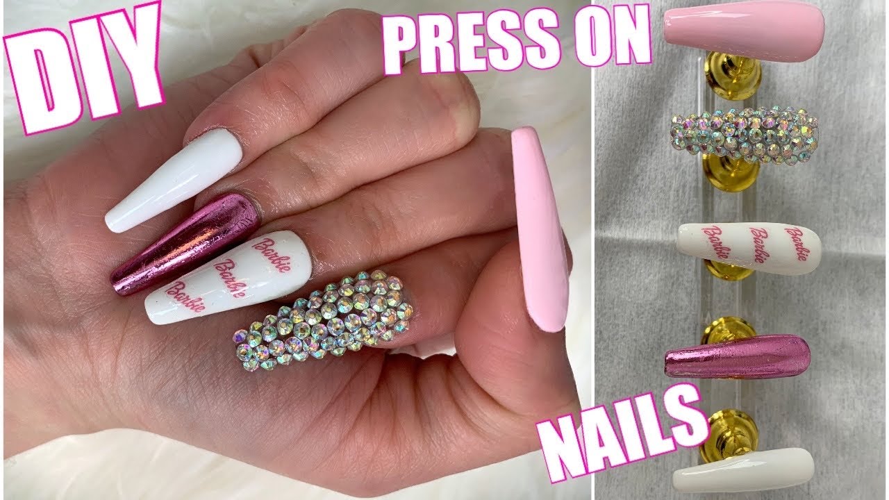 DIY PRESS ON NAILS| HOW I CREATE MY PRESS ON NAILS|Troubled Beauty