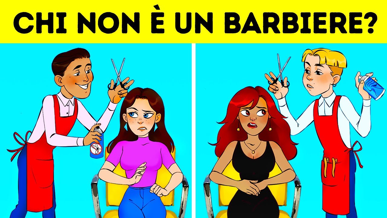Indovinelli ( Chi non è un barbiere?)