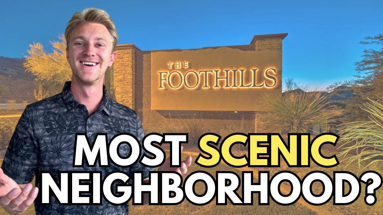 Is this Ahwatukee neighborhood the most scenic in Phoenix AZ?