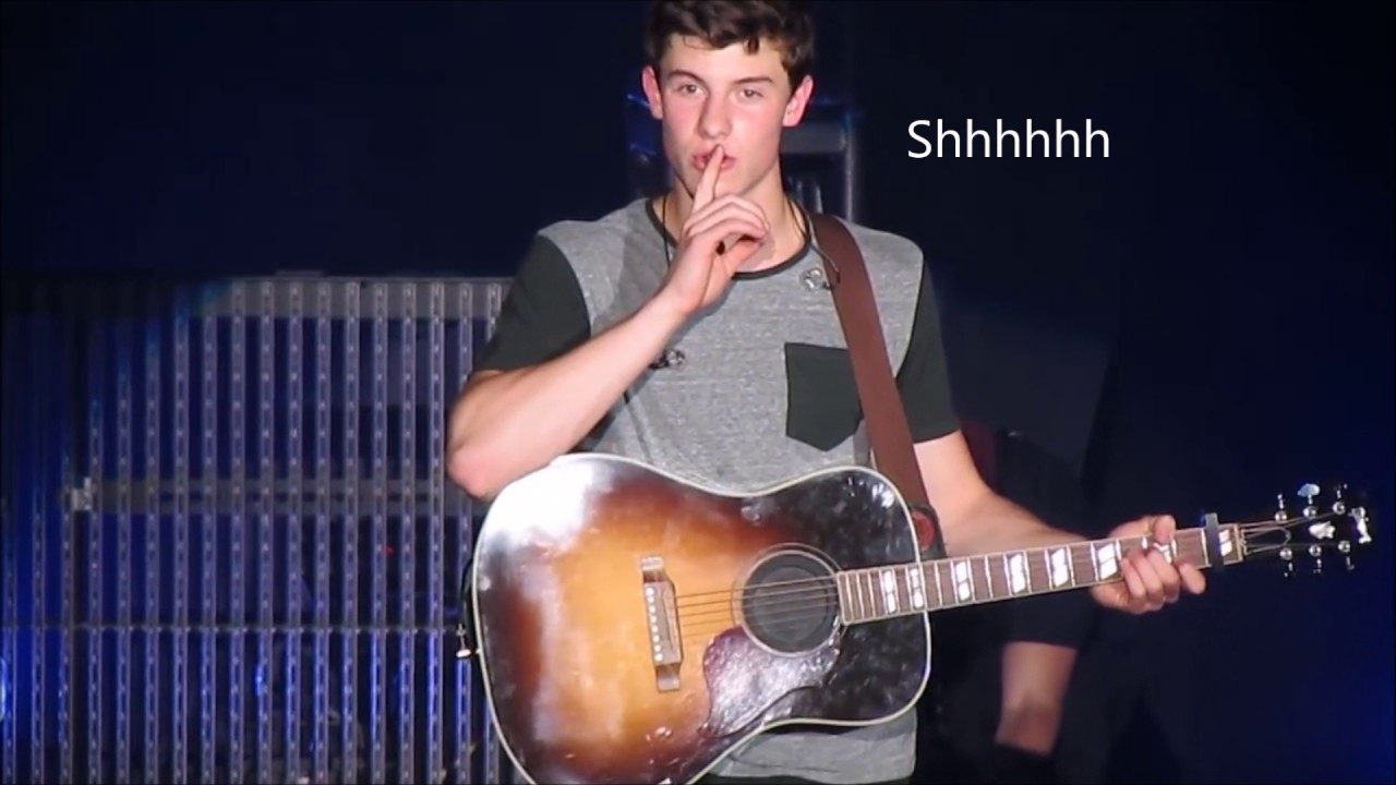 [CC] Shawn Mendes trying to sing Aftertaste live - Fans won't shut up