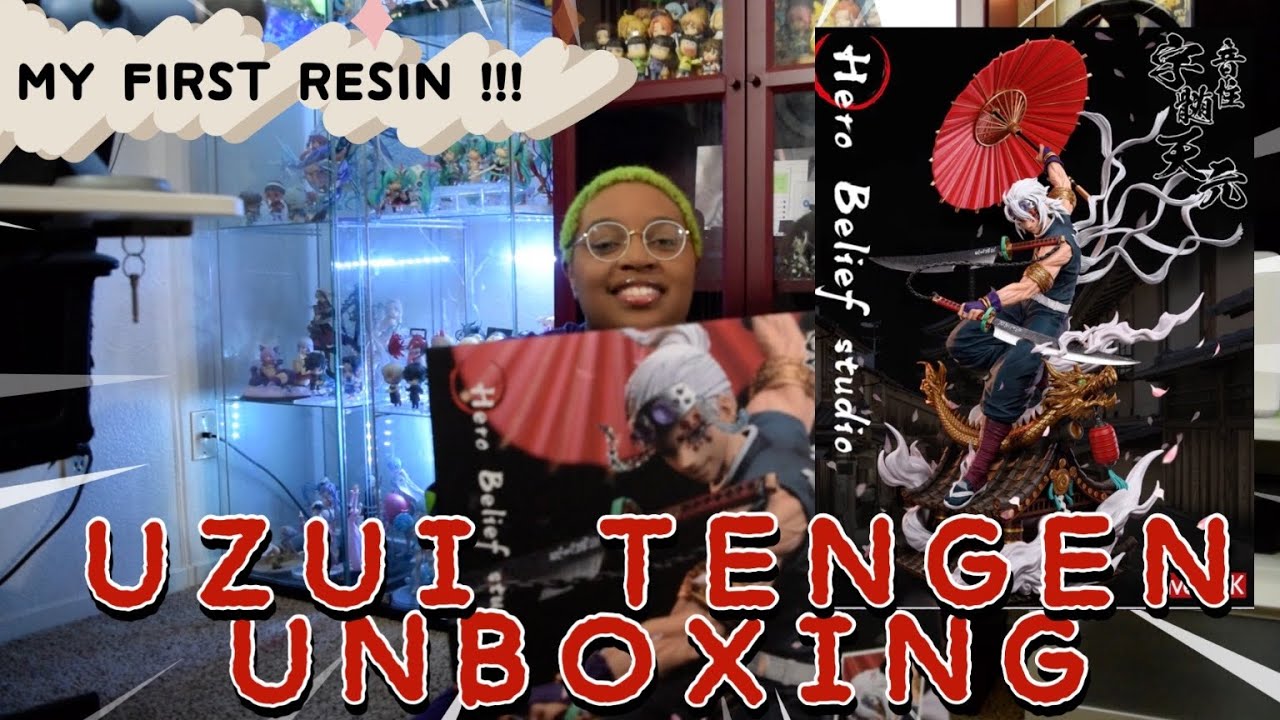 💖MY FIRST RESIN!!!💖 -Uzui Tengen - Demon Slayer: Kimetsu no Yaiba Resin Statue - Hero Belief Studios