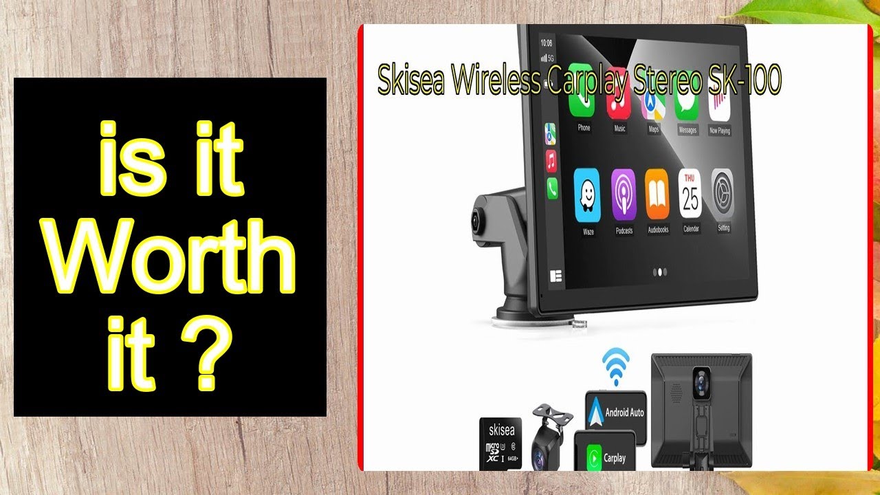 Skisea Wireless Carplay Stereo SK-100 Features - Important Information