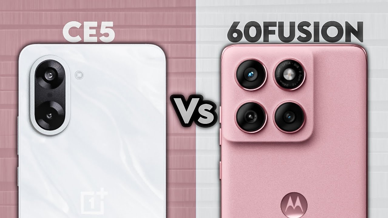Oneplus Nord CE 5 Vs Motorola Edge 60 Fusion - Real Winner ?
