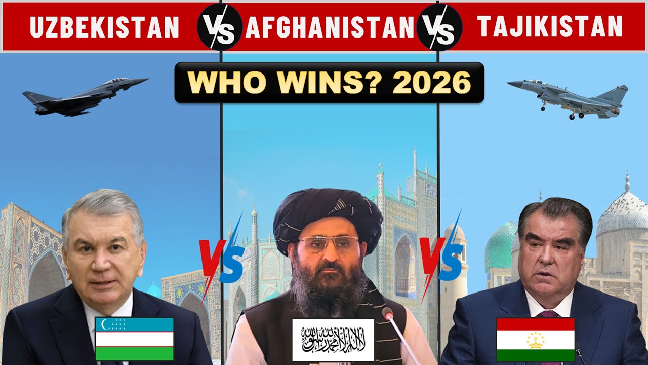 Uzbekistan vs Afghanistan vs Tajikistan 2026: Central Asia’s New Power Balance 🇺🇿🇦🇫🇹🇯
