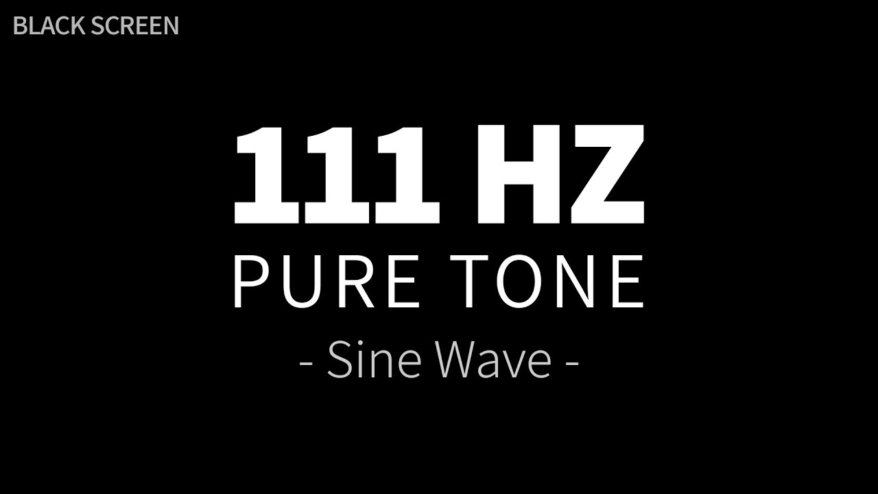 111 Hz Pure Tone - Sine Wave | SANDALPHON Archangel Guidance & Healing | Angelic Frequencies